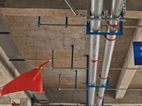 海北管廊支架的安装方法